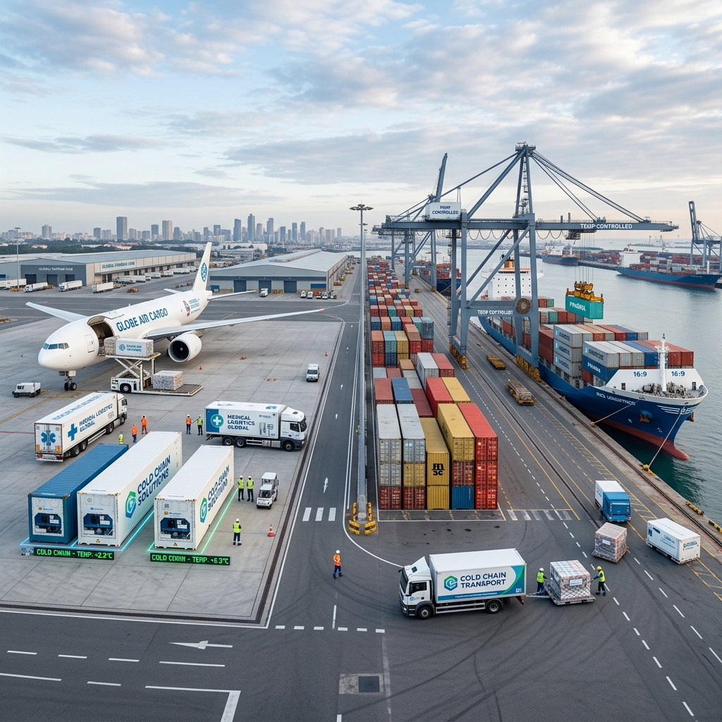 Cold-Chain Logistics Playbook: Temperature-Controlled Shipping for Diagnostic Reagents & Biologics